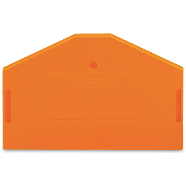 WAGO Abschlußplatte 2,5mm orange 280-313